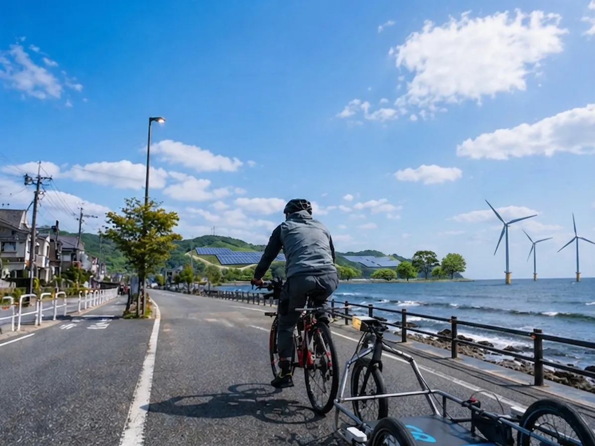脱炭素型都市物流イメージ
